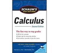 Schaums Easy Outline of Calculus Second Edition by Frank Ayres Paperback Book Mendelson, Elliott, Ayres Frank, Ayres, Frank, Jr. (Auteur)