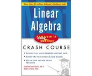 Schaum's Easy Outline of Linear Algebra Lipschutz, Seymour, Lipson, Marc Lars (Auteur)