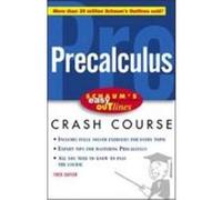 Schaum's Easy Outlines Precalculus: Based on Schaum's Outline of Precalculus Safier, Fred, Kirkpatrick, Kimberly S. (Auteur)