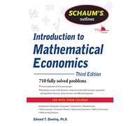 Schaum's Outline introduction to Mathematical Economics