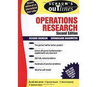 Schaum's Outline of Operations Research (Schaum's Outline Series) by Richard Bronson (1-Sep-1997) Paperback