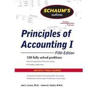 Schaums Outline of Principles of Accounting I Fifth Edition by James Cashin Paperback Book James A. Cashin, Joel Lerner (Auteur)
