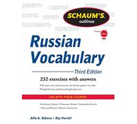Schaum's Outline of Russian Vocabulary