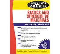 Schaum's Outline of Theory and Problems of Elementary Statics and Strength of Materials, Schaum's Outline Series Harold G. Wirtz, John H. Jackson (Auteur)
