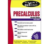 Schaum's Outline of Theory and Problems of Precalculus, Schaum's Outlines Fred Safier (Auteur)