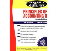 Schaum's Outline of Theory and Problems of Principles of Accounting II