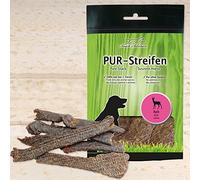 Schecker PUR Bandes à mâcher 100 % pure pure séchées sans additifs Env. 500 g de REH fraîches, facilement divisibles et merveilleusement douces Env. 500 g