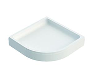 Schedel Bette corner Duschwannenträger SD22713 80x80x3,5cm, VK, hauteur 14cm
