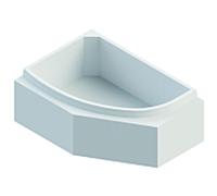 Schedel Hoesch support de Parana SW14305A 150x100cm, gauche, avec étagère, 5 côtés, hauteur 57cm