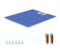 Schedel Line Flow élément de douche forme libre LI2KF60100S jusqu'à 2000 m², pente d'un côté