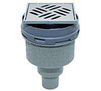 Schedel MultiStar Plan siphon de sol SKR32100 vertical, 88 l / min, DN 50, selon DIN EN 1253