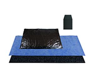 Schedel MULTISTAR SiLENCIO set d'isolation acoustique SIL100200S 200x100cm, pour baignoire en acier, 11 tapis de bitume