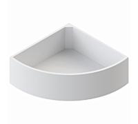 Schedel Villeroy & Boch -baignoire d'angle Loop & Friends duo SW16036 140x140cm, hauteur 57cm