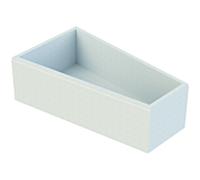 Schedel Villeroy & Boch Loop & Friends support de bain SW16025 175x135cm, gauche, hauteur 57cm