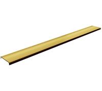 Schedpol Base Gold Brushed Range couvercle de drain linéaire 70 cm doré 10.051/DPZS