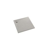 Schedpol Etrusco Cement Stone receveur de douche carré 80x80 cm ciment 3.460/CT/ST