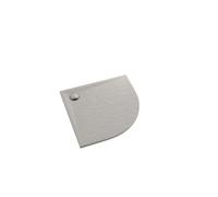 Schedpol Etrusco Cement Stone receveur de douche rectangulaire 80x70 cm ciment 3.468/CT/ST