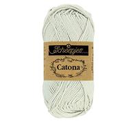 Scheepjes - Fil Scheepjes Catona 172 argent clair - 1 x 50 g