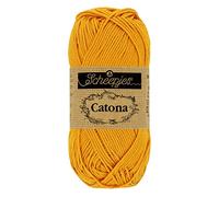 Scheepjes - Fil Scheepjes Catona 249 Safran - 1 x 50 g