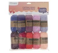 Scheepjes Catona Colour Pack 10x25g - Berry Bliss