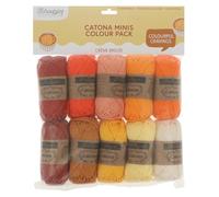 Scheepjes Catona Colour Pack 10x25g - Crème Brûlée