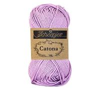 Scheepjes Catona Cotton Yarn, 226 Light Orchid, 1 x 25 g