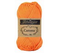 Scheepjes Catona Cotton Yarn 386 Peach, 1 x 25 g