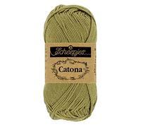 Scheepjes Catona Cotton Yarn 395 Willow, 1 x 25 g