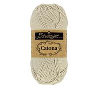 Scheepjes Scheepjes Catona 248 Pelote de laine Champagne 1 x 50 g
