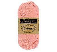 Scheepjes Catona Pelote de laine Corail clair 264