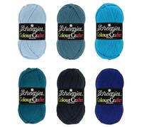 Scheepjes Colour Crafter Pack de Couleurs 6x50g - Mer du Wadden