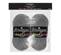 Scheepjes Colour Crafter Solid Pack 2x150g - Gris