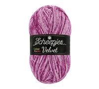 Scheepjes Colour Crafter Velvet 848 Rogers Pelote de laine Violet et rose 100 g