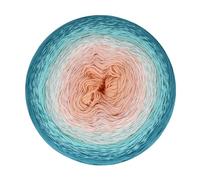 Scheepjes Cotton Whirl 1000m - 705 Soft Serve, Bleu, Ecru, Rose