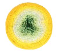 Scheepjes Cotton Whirl 1000m - 713 Citron Limeade, Fil de coton pour tricoter et crocheter