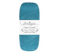 Scheepjes Cotton Whirlette 100g - 808 Eau, Fil en Coton pour Tricot et Crochet
