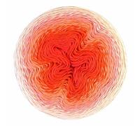 Scheepjes Fil De Laine Tourbillon, Longueur 1000 Mètres, Fraises & Cris