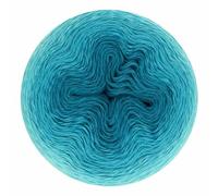 Scheepjes Fil De Laine Tourbillon, Longueur 1000 Mètres, Turquoise Platine