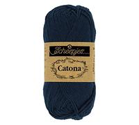 Scheepjes - Fil Scheepjes Catona 124 Ultramarine - 1 x 50 g