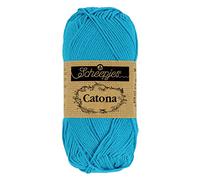 Scheepjes - Fil Scheepjes Catona 146 bleu vif - 1 x 50 g