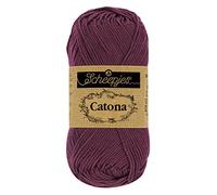 Scheepjes - Fil Scheepjes Catona 394 Shadow Purple - 1 x 50 g