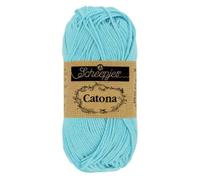 Scheepjes - Fil Scheepjes Catona 397 Cyan - 1 x 50 g