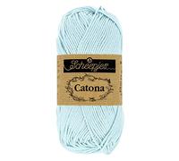 Scheepjes - Fil Scheepjes Catona 509 bleu layette - 1 x 50 g