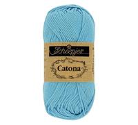 Scheepjes - Fil Scheepjes Catona 510 bleu ciel - 1 x 50 g