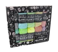 Scheepjes Glow Up Colour Pack 10x25g - Palette de Couleurs Multicolore
