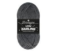 Scheepjes Little Darling 1x50g - 424 Puffin, Grijs Haak- en Breigarens