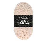 Scheepjes Little Darling 50g - 418 Alpaga, Laine Orange pour Tricot et Crochet