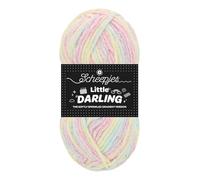 Scheepjes Little Darling Gradient Yarn 50g Snow C Pink and Blue