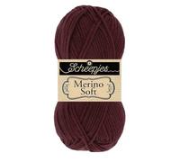 Scheepjes Merino Soft 1x50g - 622 Klee, Rouge et Marron