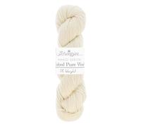 Scheepjes Nakid S Pure Laine Non Teintée DK 100g - 004 Blanc